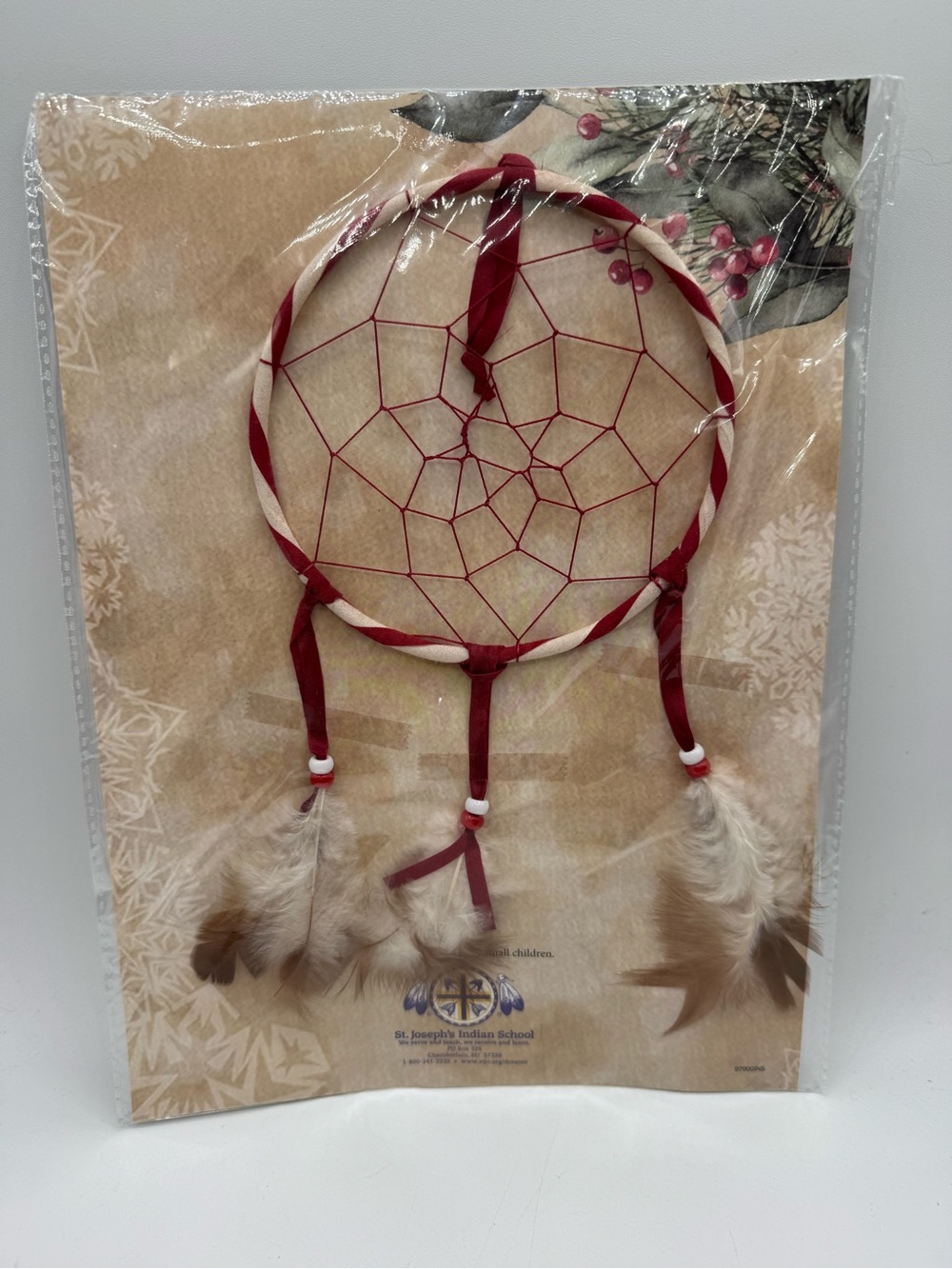 NEW LARGE NATIVE AMERICAN DREAMCATCHER – MADE BY LAKOTA (SIOUX) CULTURE